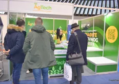 AgTech had a lot of enquiries at their stand during the show.
